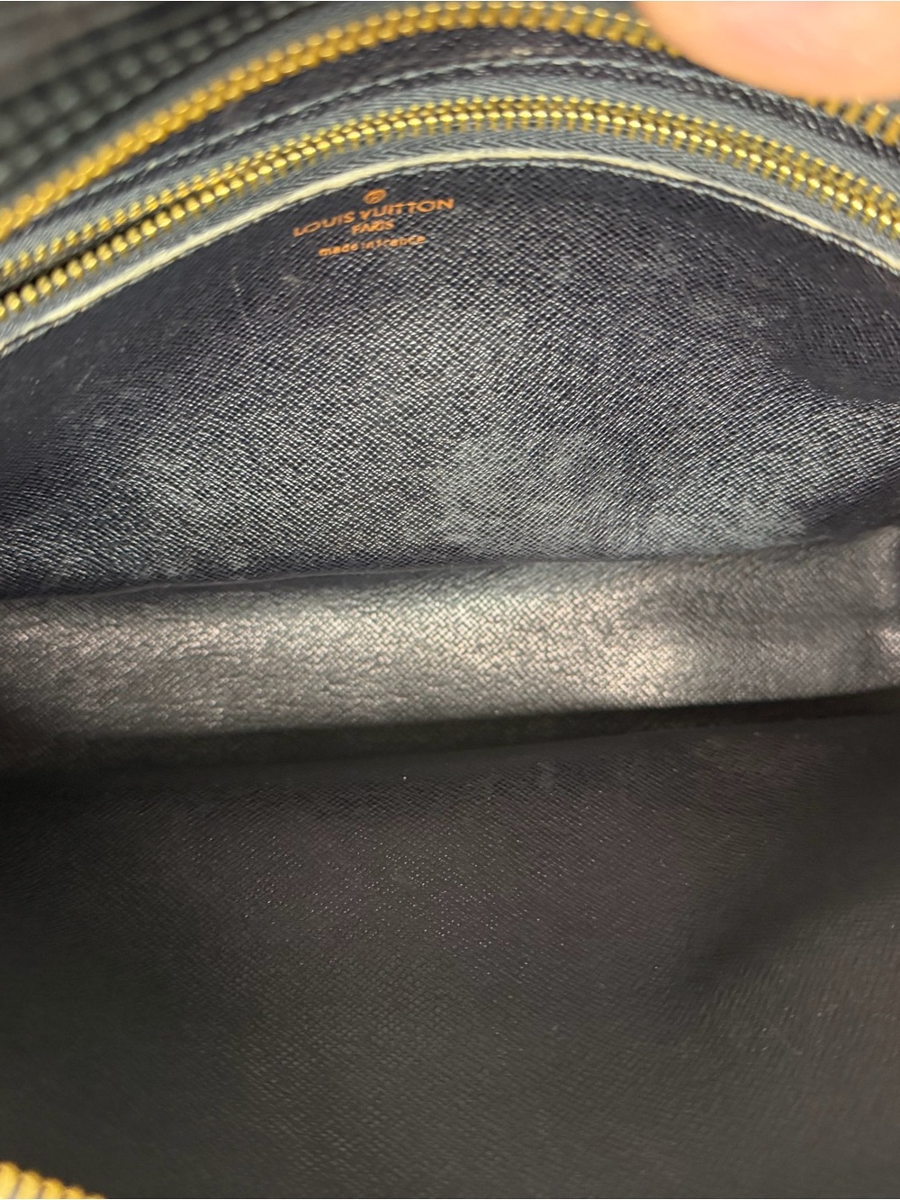 Louis Vuitton Trocadero Black Epi Leather Shoulder Bag with Gold Hardware - Picture 8 of 10